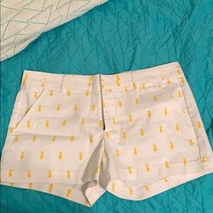 Harper pineapple printed shorts